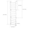 36 Pairs Over-The-Door Shoe Rack 12 Layers Wall Hanging Closet Shoe Organizer Storage Stand