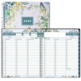 2025 Appointment Book Planner 8.5x11 inch Large Tabbed Daily Hourly Weekly Planner Calendar Schedule Book 15 Minute time Slots Business Personal Plann