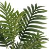 Artificial Palm Tree with 3 Trunks Green 33.5" PP