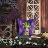 Whippet King of Mardi Gras Throw Pillow Machine Washable, Indoor Outdoor Decorative Pillow for Couch, Bed or Patio, 18Hx18W