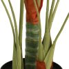 Artificial Palm Tree with 3 Trunks Green 33.5" PP