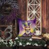 Chihuahua King of Mardi Gras Throw Pillow Machine Washable, Indoor Outdoor Decorative Pillow for Couch, Bed or Patio, 18Hx18W