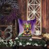 German Shepherd King of Mardi Gras Throw Pillow Machine Washable, Indoor Outdoor Decorative Pillow for Couch, Bed or Patio, 18Hx18W