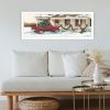 Trendy Decor 4U Preparing for Christmas White Framed Wall Art for Living Room, Bedroom Wall Art Print for Home Decor by John Rossini