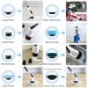 Electric Spin Scrubber Cordless Rechargeable Telescopic Cleaning Brush 8 Replaceable Heads 2 Speed Adjustable Extension Arm Bathroom Tub Tile Floor