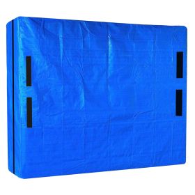 Reusable Mattress Bag for Moving Storage Waterproof Mattress Cover with Strong Wide Opening Zipper Strap Handles Mattress Protector Moving Supplies (Option: L)